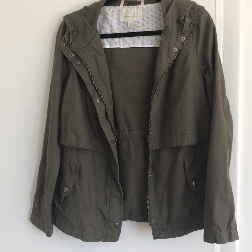Hooded Lightweight Anorak Jacket
